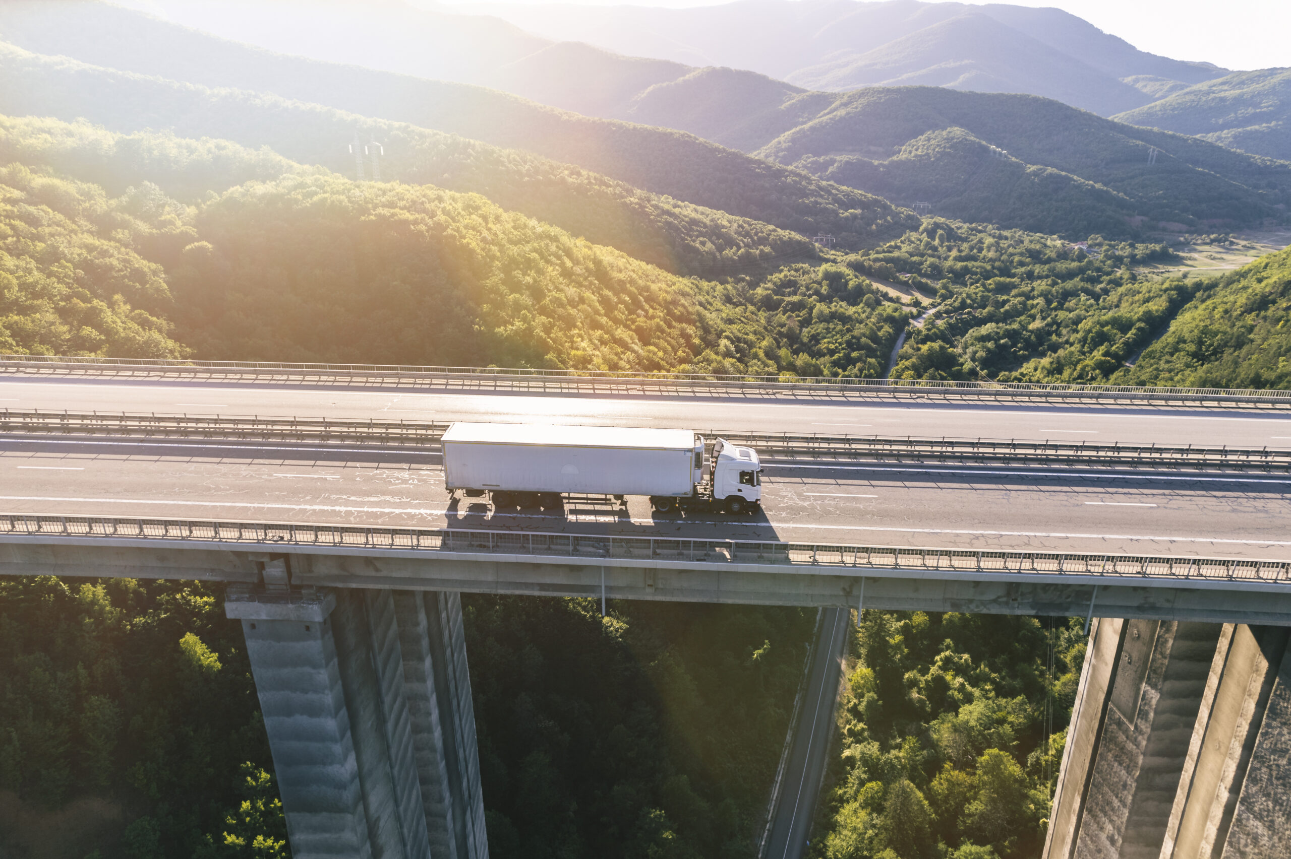 Truck On Road